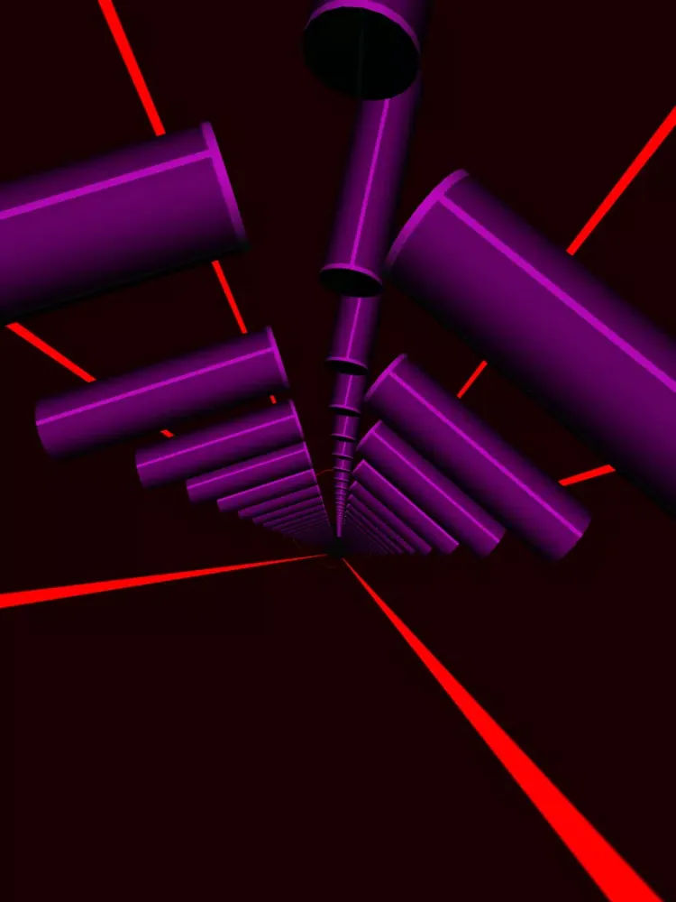 Capturas de tela do Space Tunnel Run iPad 