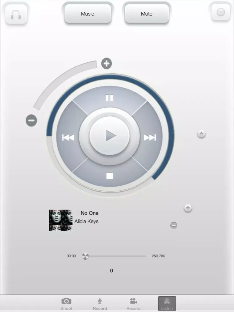 ภาพหน้าจอของ CapturePro iPad 