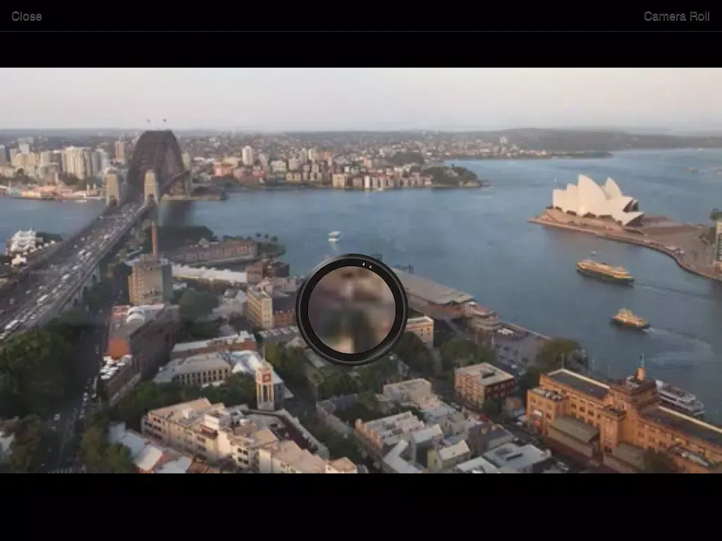 ภาพหน้าจอของ CapturePro iPad 