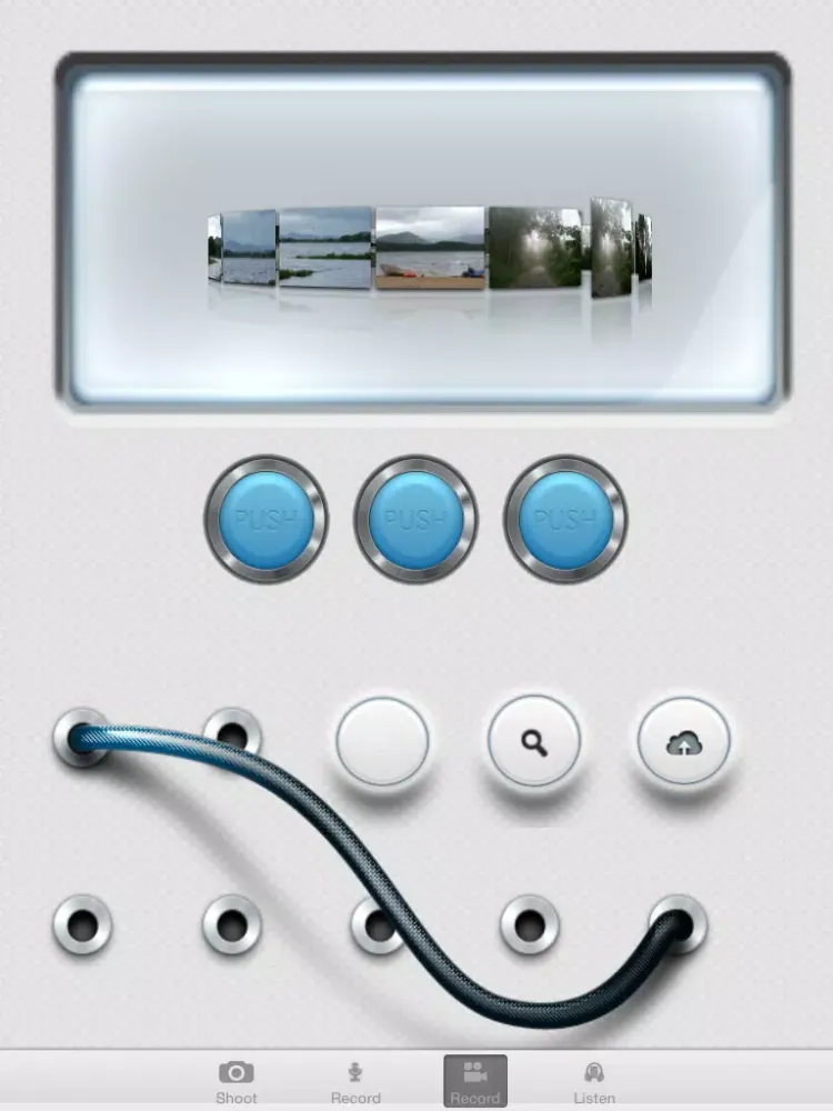 ภาพหน้าจอของ CapturePro iPad 
