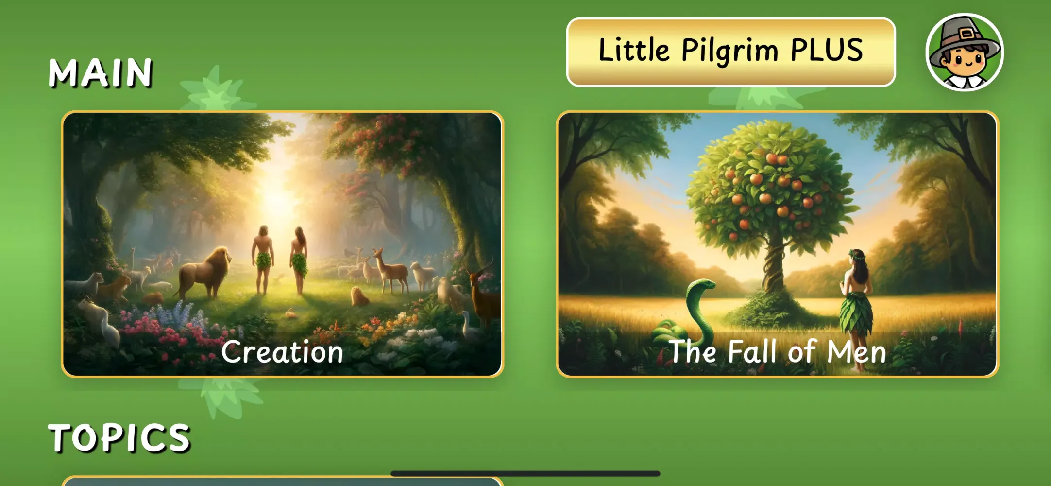 Little Pilgrim aprender Inglês应用截图