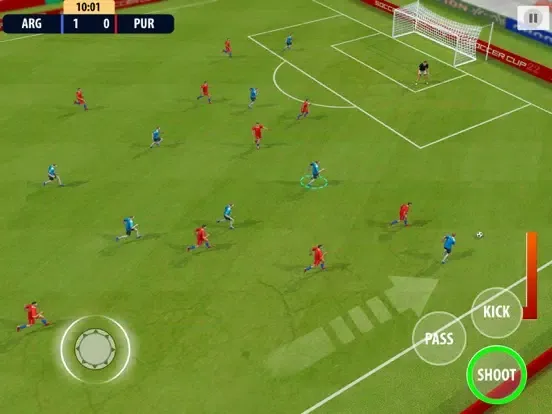 Soccer Hero: Pro Football Game iPad  স্ক্রিনশট