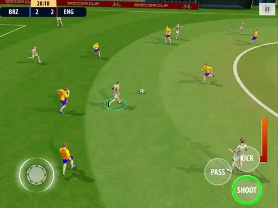 Soccer Hero: Pro Football Game iPad  স্ক্রিনশট