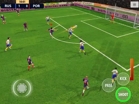 Soccer Hero: Pro Football Game iPad  স্ক্রিনশট