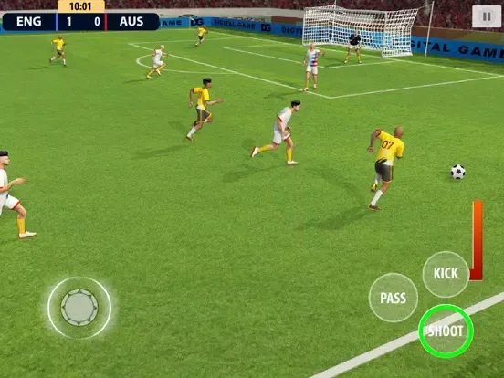 Soccer Hero: Pro Football Game iPad  স্ক্রিনশট