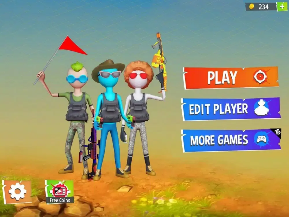 Paintball Shooting Action Game iPad  スクリーンショット