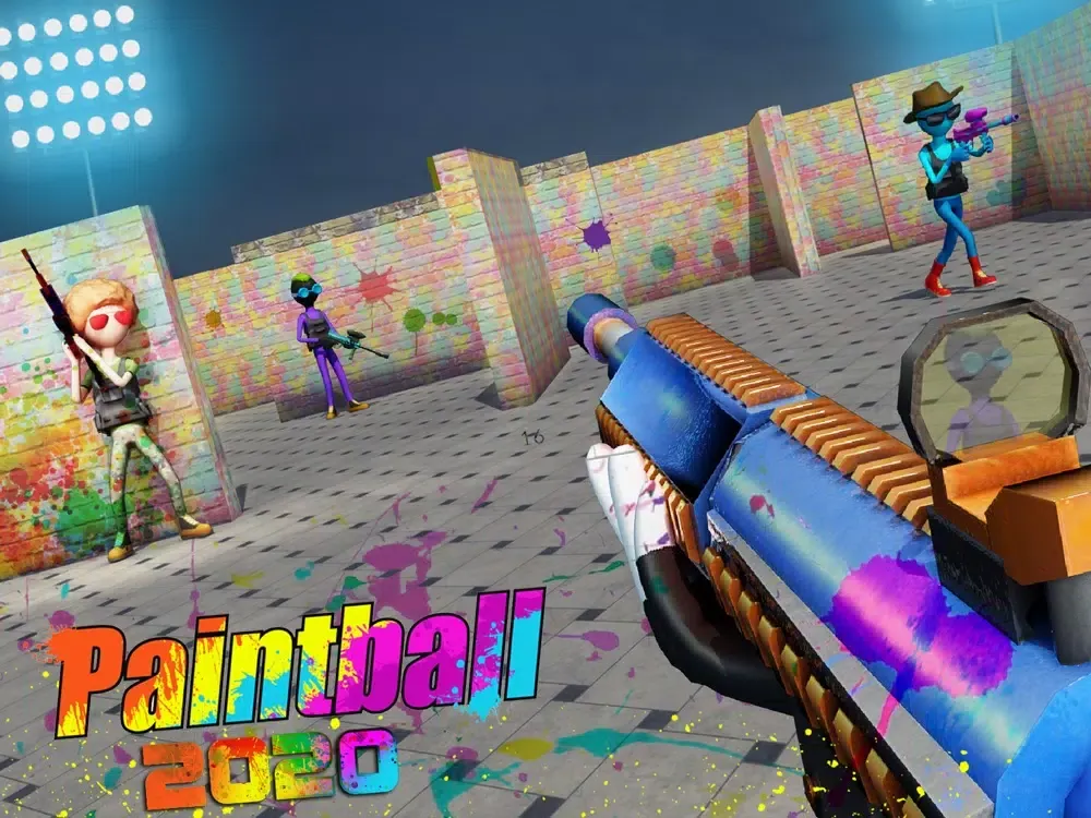 Paintball Shooting Action Game iPad  スクリーンショット