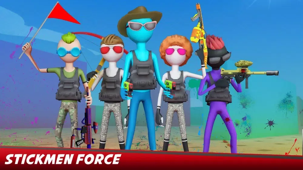Paintball Shooting Action Game スクリーンショット