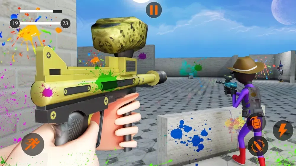 Paintball Shooting Action Game スクリーンショット