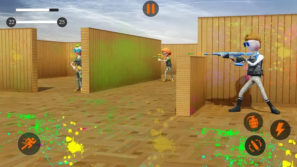Paintball Shooting Action Game スクリーンショット