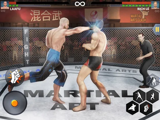 Martial Arts Fight Games 24 iPad 應用截圖