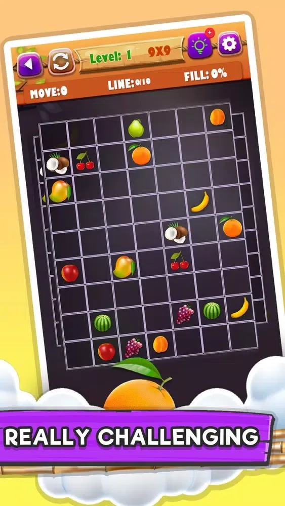 Capturas de pantalla de Fruit Puzzle Ninja: Line Link