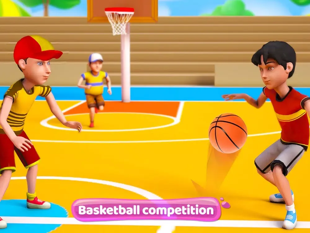 Summer Sports: School Games 3D iPad 应用截图