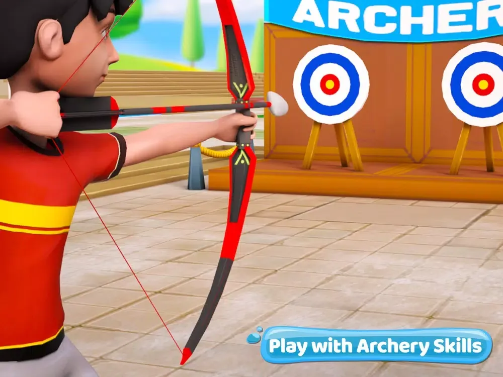Summer Sports: School Games 3D iPad 应用截图