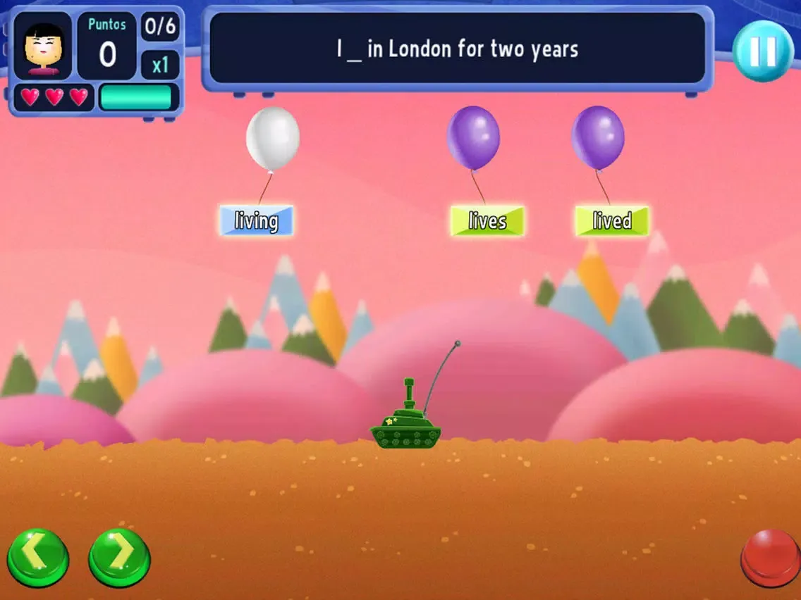 Capturas de pantalla de Present Perfect - LSP iPad 
