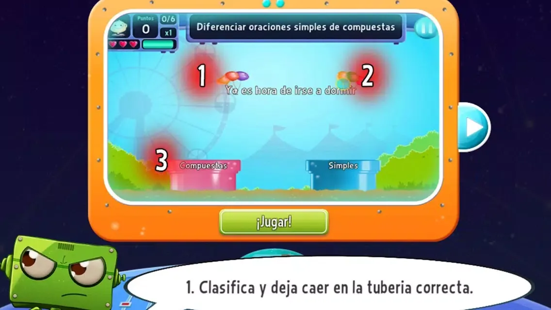 Screenshot di Sentence analysis - LSP