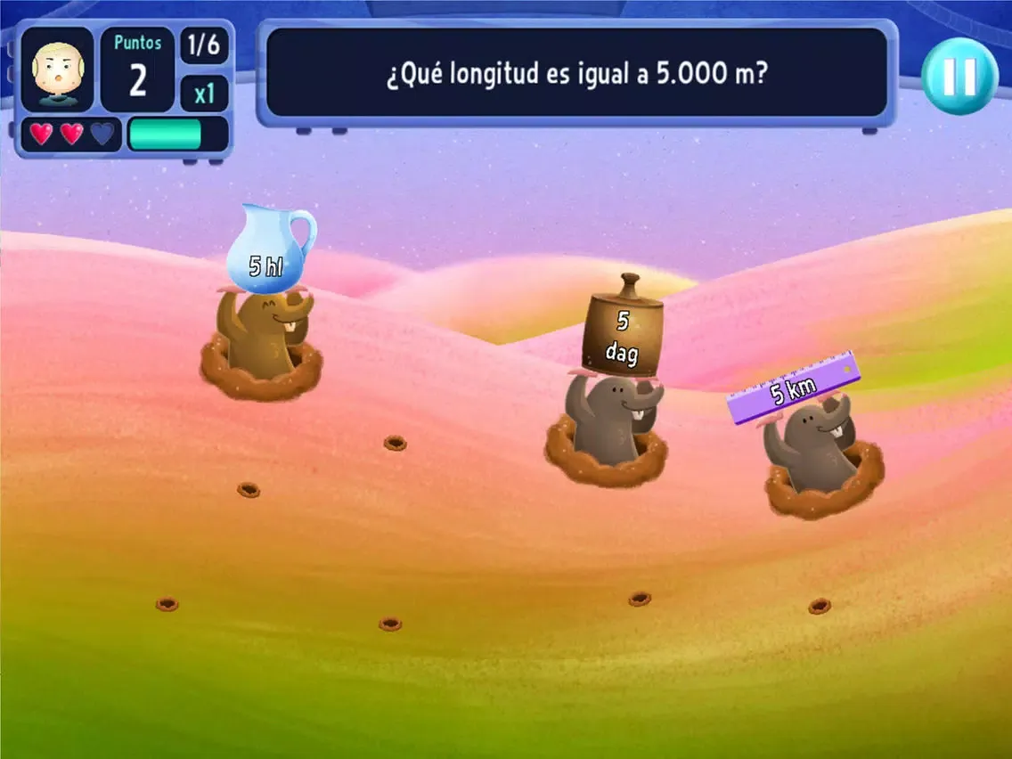 Ảnh chụp màn hình của Units of Measurement - LSP iPad 