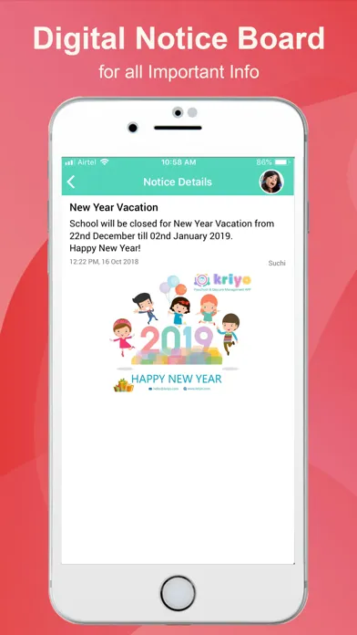 Kriyo for Parents スクリーンショット