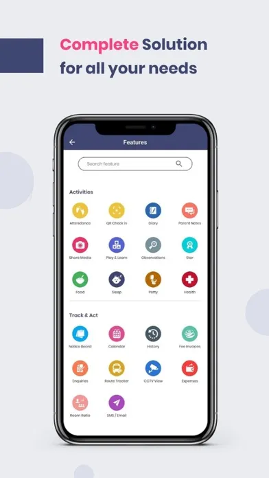 Capturas de pantalla de Kriyo School & Childcare App
