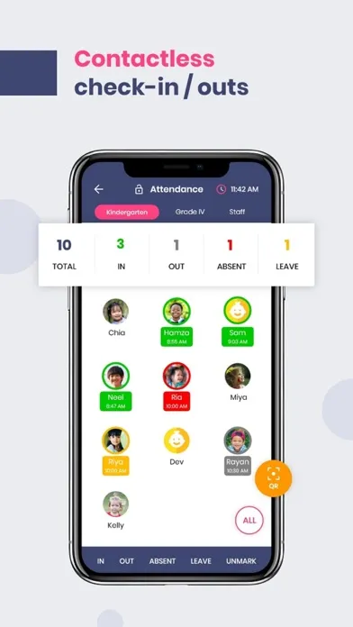Capturas de pantalla de Kriyo School & Childcare App