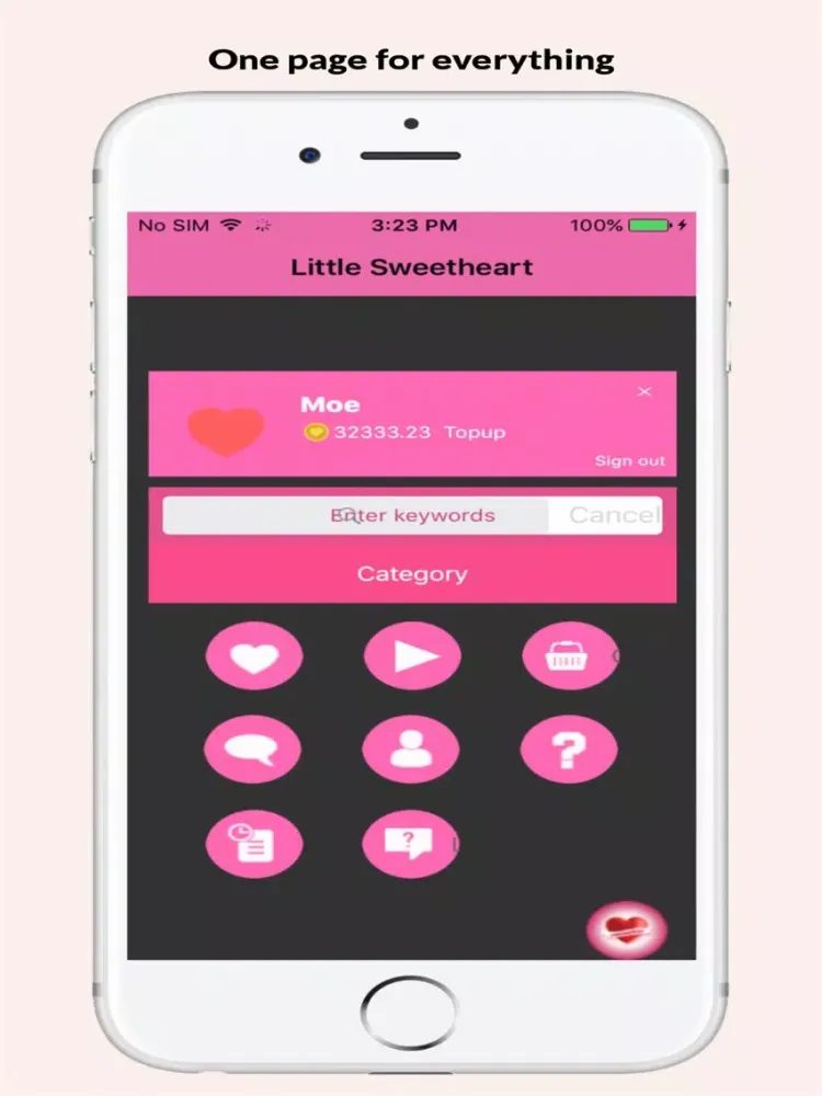 LittleSweetHeart MY iPad  스크린샷