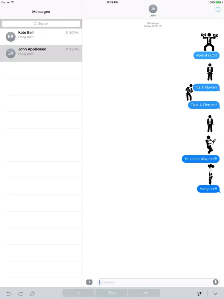 Screenshot di Stick Figure Animations iPad 
