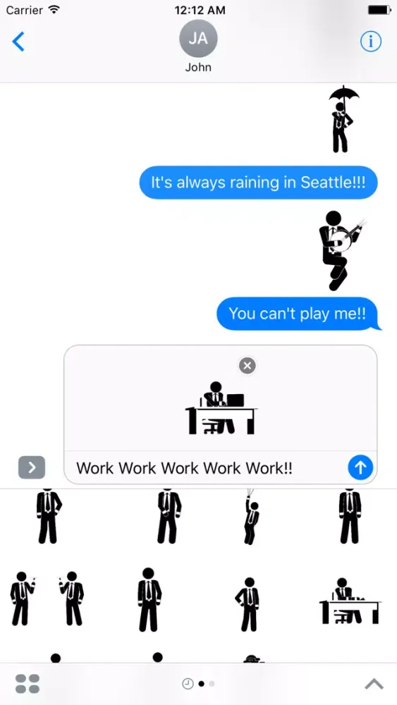 Screenshot di Stick Figure Animations