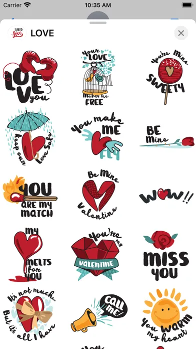 Love Stickers Memes and Emotes Screenshots