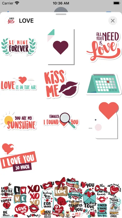 Love Stickers Memes and Emotes Screenshots
