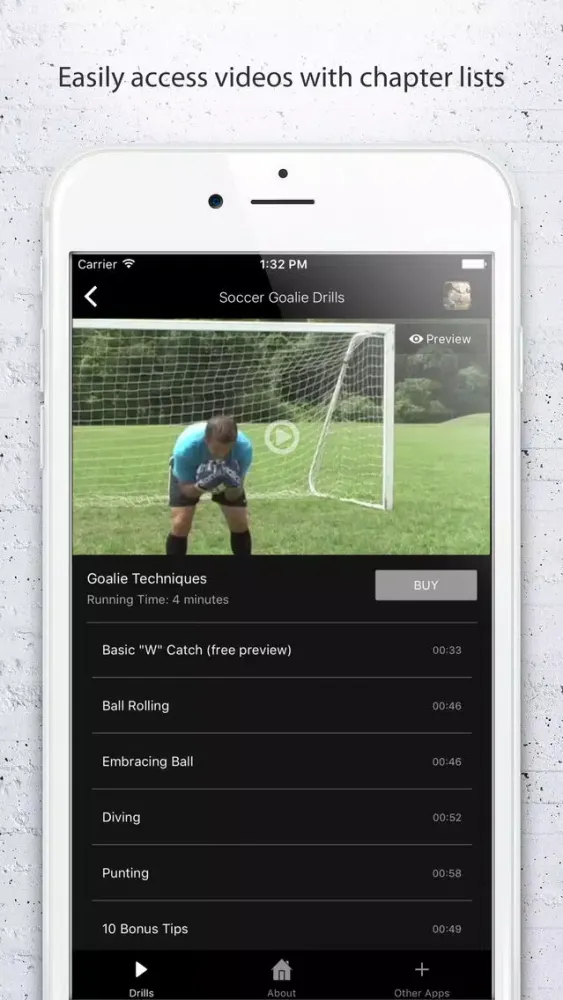 Soccer Goalie Drills应用截图