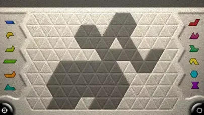 TriZen - Relaxing tangram style puzzles سکرین شاٹس