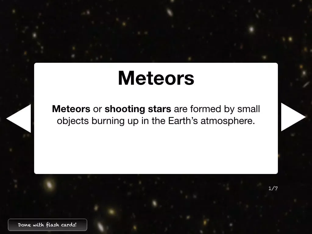 صور Meteors and Meteorites iPad 