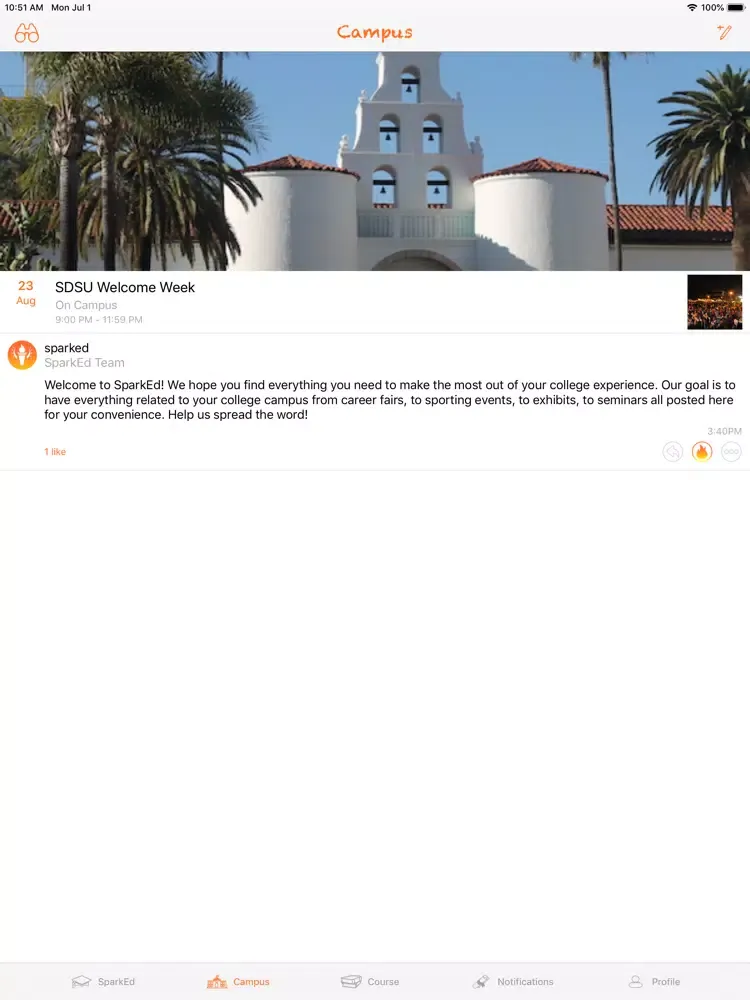 تصاویر SparkEd: College Enhanced iPad 