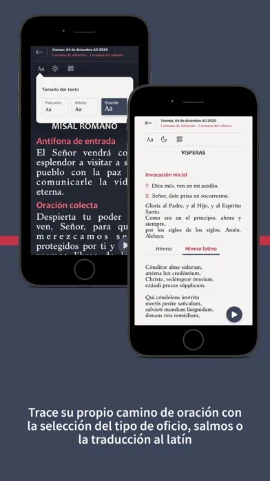 Скриншоты Liturgia de las Horas CEE