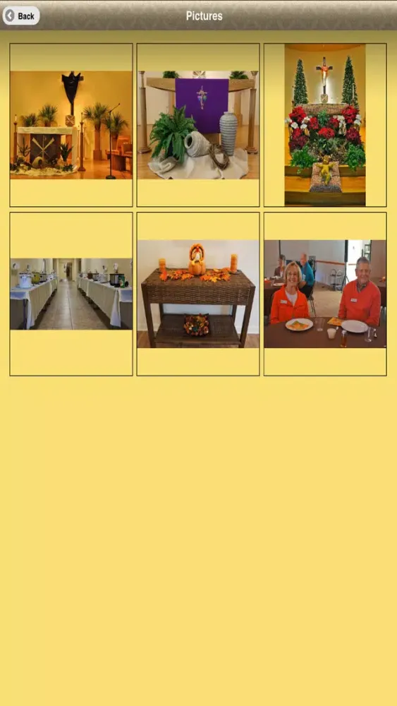 Capturas de tela do Our Lady of Mt. Carmel