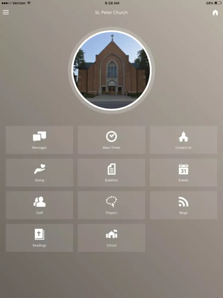 St Peter Mount Clemens Catholic Church iPad 應用截圖