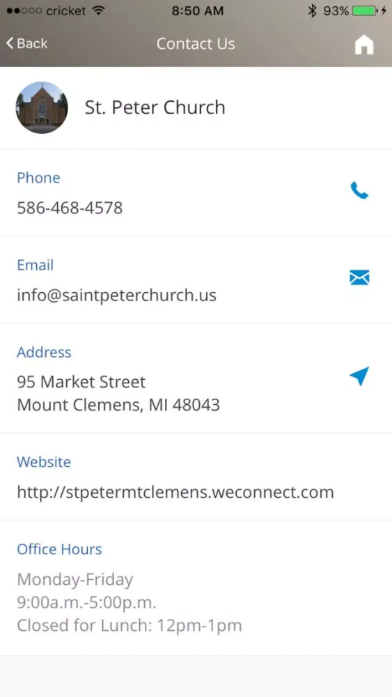 St Peter Mount Clemens Catholic Church應用截圖