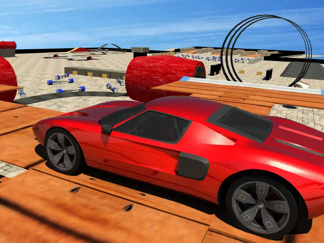 Ảnh chụp màn hình của Deadly Stunt with Wild Racer iPad 