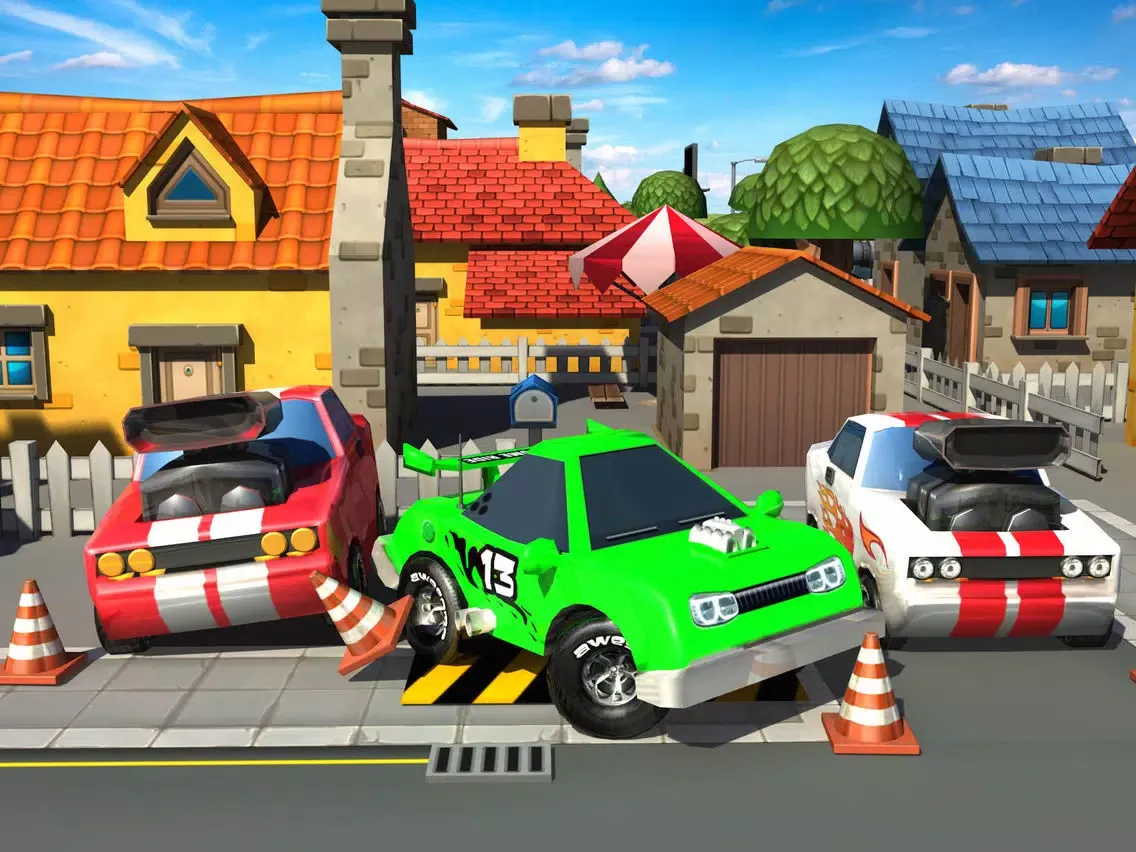 Fast and Modern Furious Car driving in nice city iPad  Ekran Görüntüleri