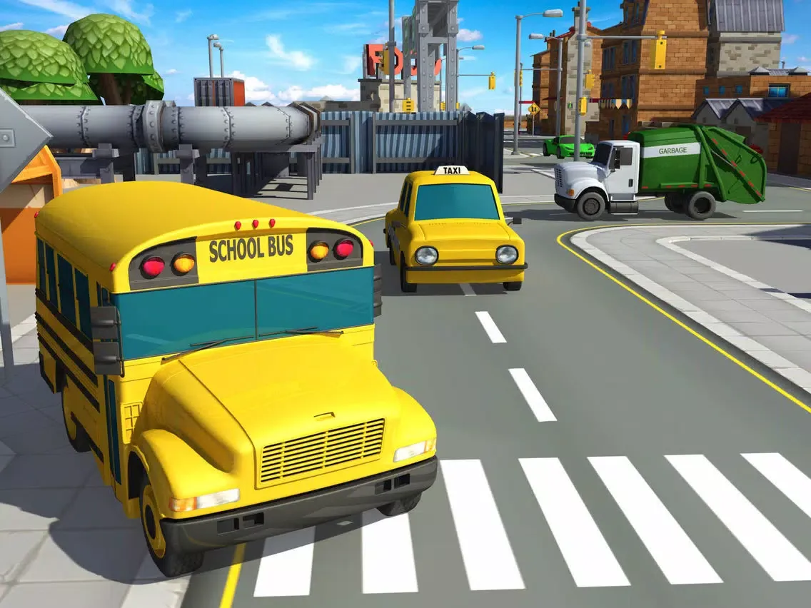 Fast and Modern Furious Car driving in nice city iPad  Ekran Görüntüleri