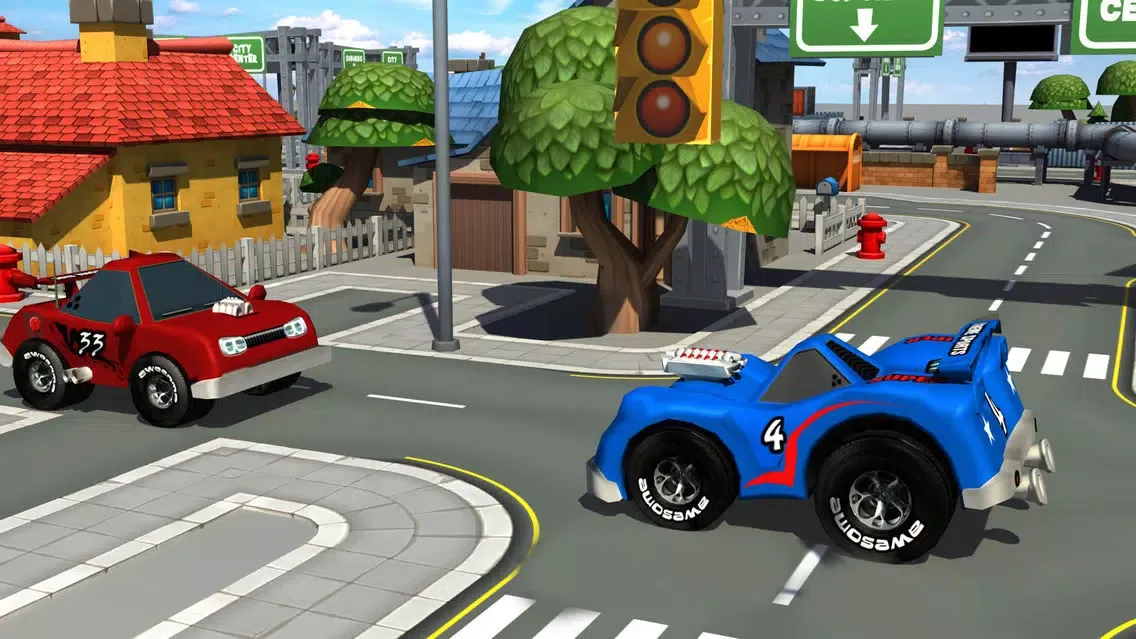 Fast and Modern Furious Car driving in nice city Ekran Görüntüleri