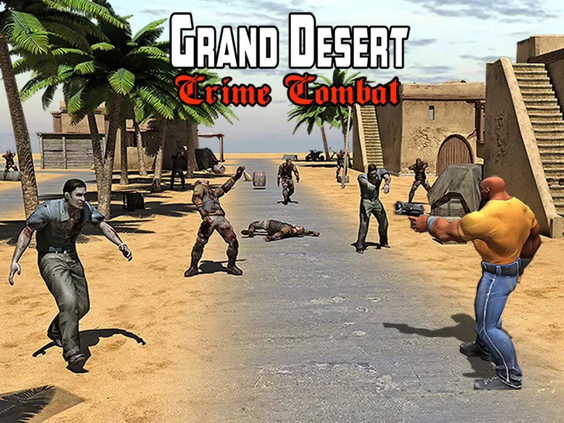 تصاویر Grand Desert City Auto Modern Crime Combat iPad 