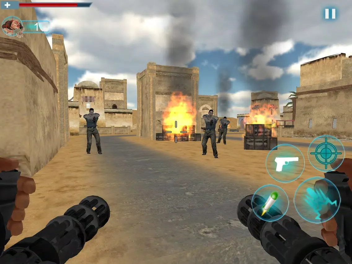 تصاویر Grand Desert City Auto Modern Crime Combat iPad 