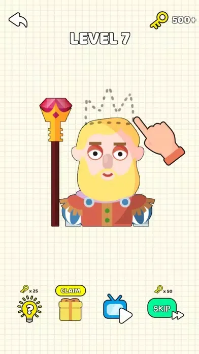 Zrzuty ekranu Guess What: Draw Missing Part