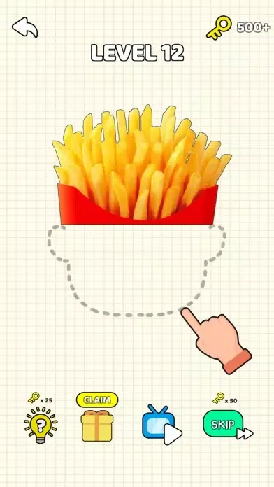 Zrzuty ekranu Guess What: Draw Missing Part