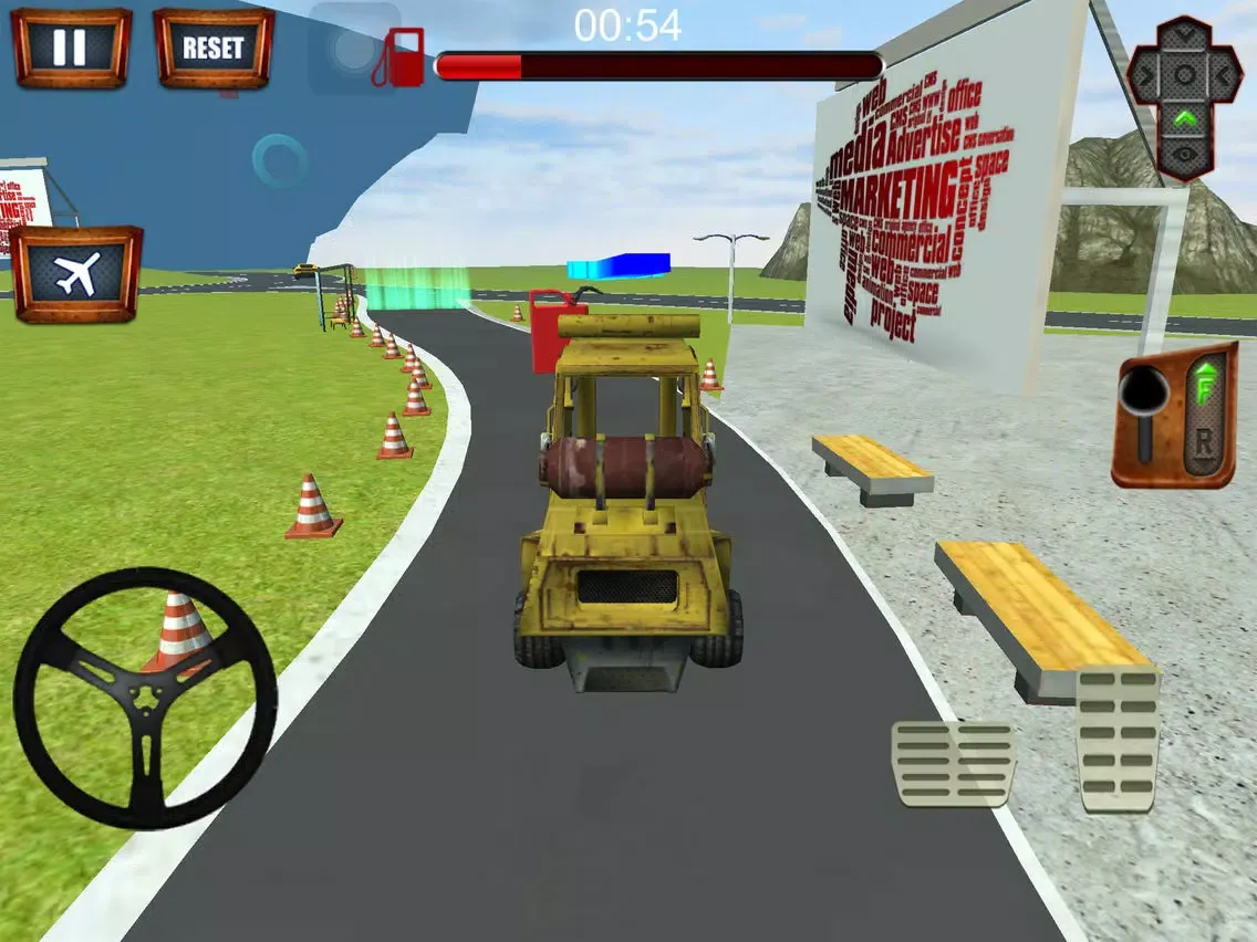 Capturas de pantalla de Scrap Yard Truck Driving n Parking iPad 