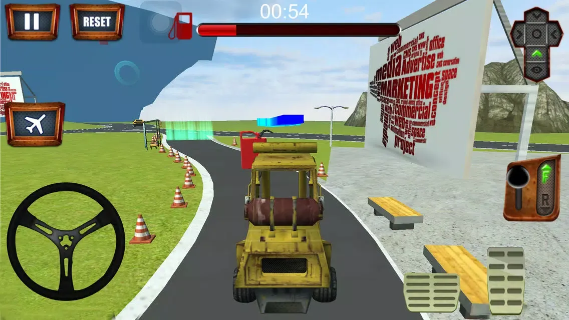 Capturas de pantalla de Scrap Yard Truck Driving n Parking