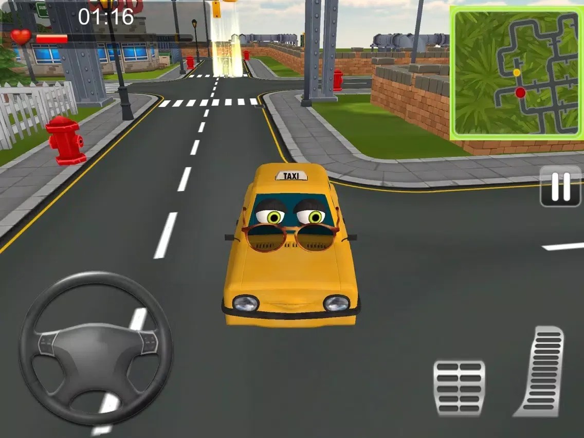 Talking Taxi Parking Simulator 3D iPad 應用截圖
