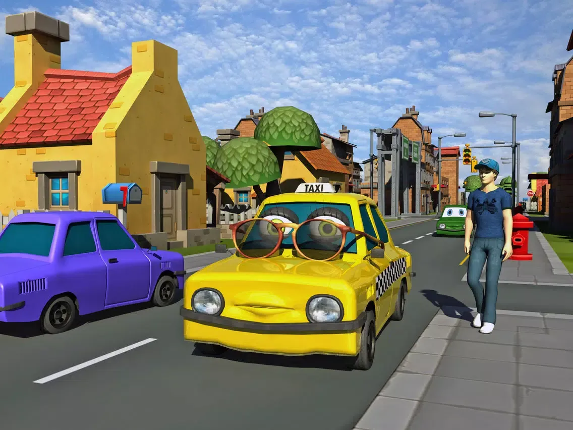Talking Taxi Parking Simulator 3D iPad 應用截圖