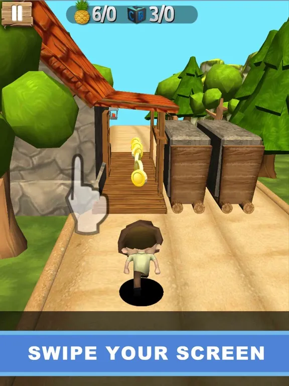 Adventure Run 3d: Escape from wild iPad  Ekran Görüntüleri